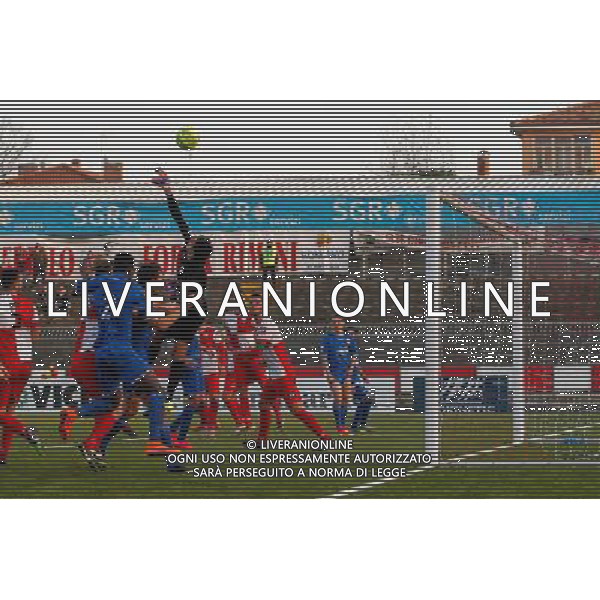 Campionato Lega Pro, Girone B, 16» giornata, RIMINI vs ANCONA del 19/12/2015, nella foto ANACOURA, DEVIA IL TIRO, ©CLAUDIO ZAMAGNI/AGENZIA ALDO LIVERANI S.A.S.