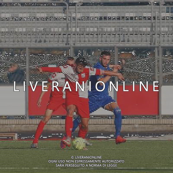 Campionato Lega Pro, Girone B, 16» giornata, RIMINI vs ANCONA del 19/12/2015, nella foto TORELLI FRANCESCO, PROTEGGE LA PALLA, ©CLAUDIO ZAMAGNI/AGENZIA ALDO LIVERANI S.A.S.