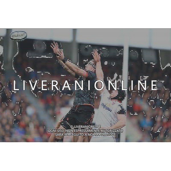 Franco Van Der Merwe / Imanol Harinordoquy - 20.12.2015 -Toulouse / Ulster - European Champions Cup Photo : Manu Blondeau / Icon Sport *** Local Caption *** AG ALDO LIVERANI SAS ONLY ITALY *** Local Caption *** AG ALDO LIVERANI SAS ONLY ITALY