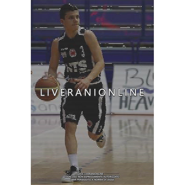 Basket serie B, Girone A, 13» giornata, NTS Basket Rimini Crabs, Blukart Etrusca San Miniato, 20/12/2015, nella foto: DAVIDE MELUZZI, NTS RIMINI, ©CLAUDIO ZAMAGNI/AGENZIA ALDO LIVERANI S.A.S.