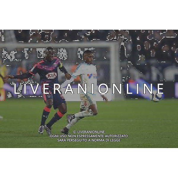 Henri SAIVET / Bouna Sarr - 20.12.2015 - Bordeaux / Marseille - 19eme journee de Ligue 1 Photo : Manu Blondeau / Icon Sport *** Local Caption *** AG ALDO LIVERANI SAS ONLY ITALY *** Local Caption *** AG ALDO LIVERANI SAS ONLY ITALY