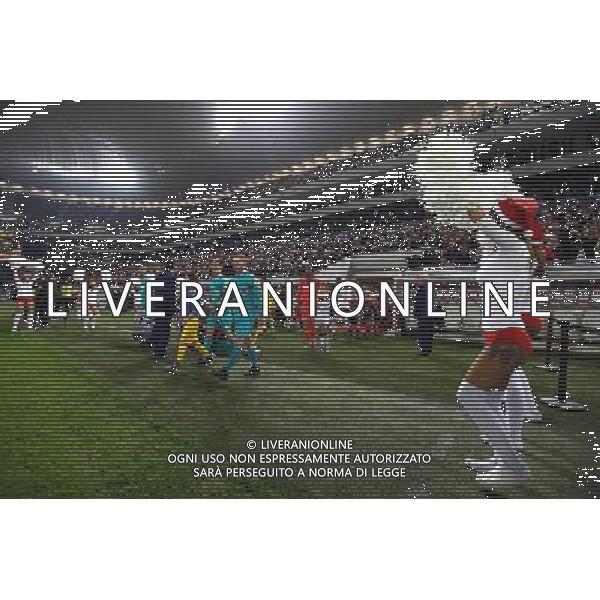 ENTREE DES JOUEURS - 20.12.2015 - Bordeaux / Marseille - 19eme journee de Ligue 1 Photo : Manu Blondeau / Icon Sport *** Local Caption *** AG ALDO LIVERANI SAS ONLY ITALY *** Local Caption *** AG ALDO LIVERANI SAS ONLY ITALY