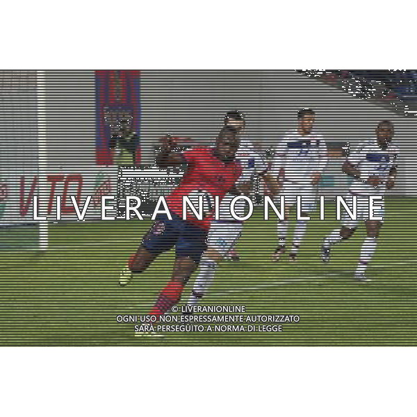 Jacques ZOUA - 20.12.2015 - Gazelec Ajaccio / Lyon - 19eme journee de Ligue 1 Photo : JP Belzit / Icon Sport AG ALDO LIVERANI SAS ONLY ITALY