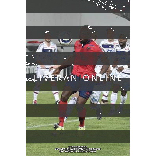 Jacques ZOUA - 20.12.2015 - Gazelec Ajaccio / Lyon - 19eme journee de Ligue 1 Photo : JP Belzit / Icon Sport AG ALDO LIVERANI SAS ONLY ITALY