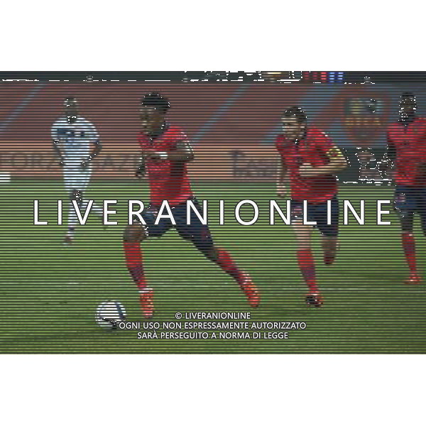 John TSHIBUMBU - 20.12.2015 - Gazelec Ajaccio / Lyon - 19eme journee de Ligue 1 Photo : JP Belzit / Icon Sport AG ALDO LIVERANI SAS ONLY ITALY