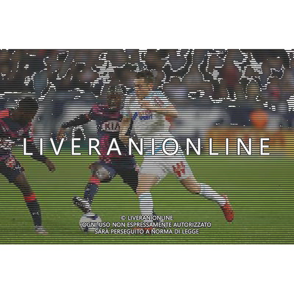 Henri SAIVET / Lucas OCAMPOS - 20.12.2015 - Bordeaux / Marseille - 19eme journee de Ligue 1 Photo : Manu Blondeau / Icon Sport AG ALDO LIVERANI SAS ONLY ITALY *** Local Caption ***