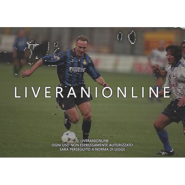 12-10-1999 STADIA MEAZZA ADDIO AL CALCIO DI GIUSEPPE BERGOMI NELLA FOTO KARL HEINZ RUMMENIGGE AG ALDO LIVERANI SAS