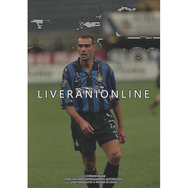 12-10-1999 STADIA MEAZZA ADDIO AL CALCIO DI GIUSEPPE BERGOMI NELLA FOTO GIUSEPPE BERGOMI AG ALDO LIVERANI SAS