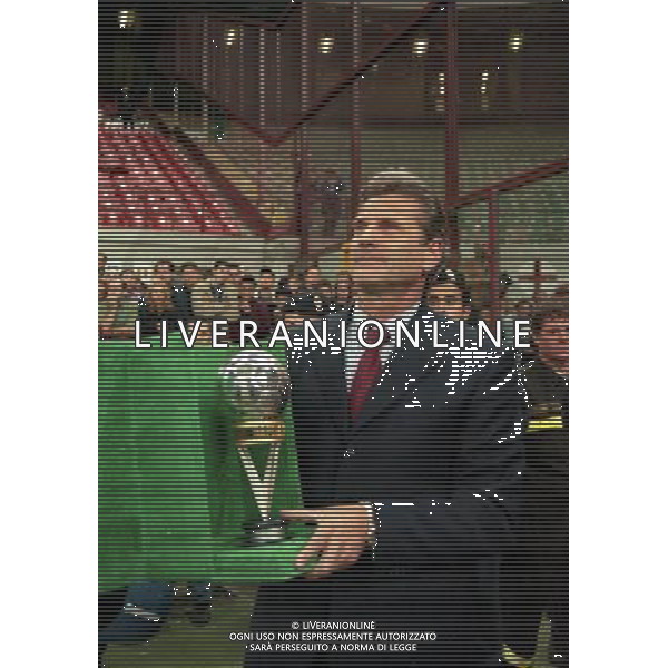 12-10-1999 STADIA MEAZZA ADDIO AL CALCIO DI GIUSEPPE BERGOMI NELLA FOTO GIACINTO FACCHETTI AG ALDO LIVERANI SAS
