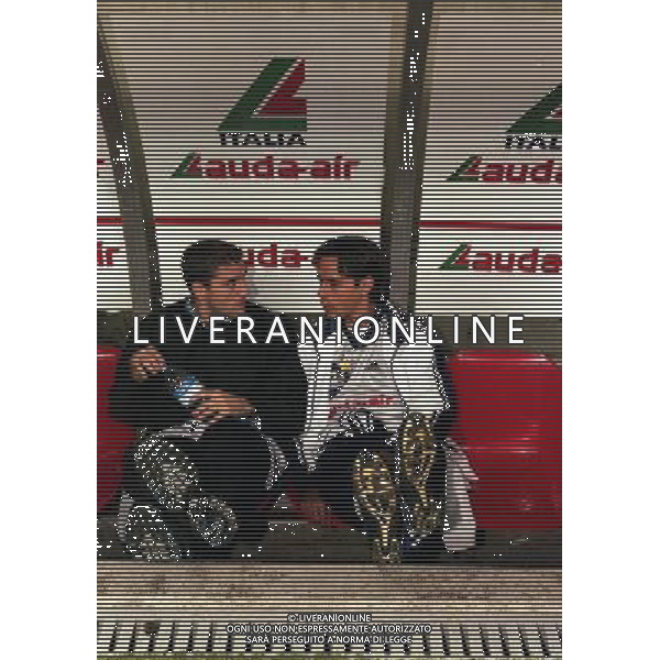 12-10-1999 STADIA MEAZZA ADDIO AL CALCIO DI GIUSEPPE BERGOMI NELLA FOTO FILIPPO INZAGHI E CHRISTIAN VIERI AG ALDO LIVERANI SAS