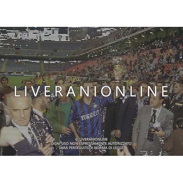12-10-1999 STADIA MEAZZA ADDIO AL CALCIO DI GIUSEPPE BERGOMI NELLA FOTO GIUSEPPE BERGOMI AG ALDO LIVERANI SAS