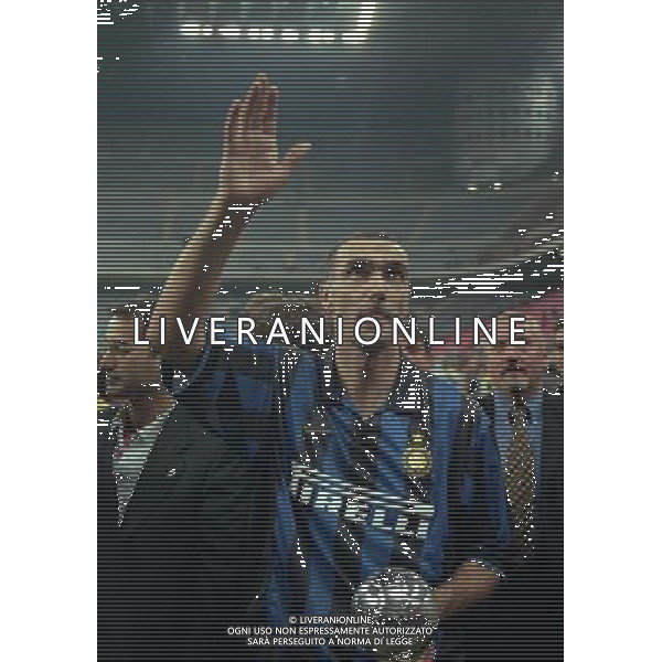 1999 ADDIO AL CALCIO DI GIUSEPPE BERGOMI NELLA FOTO GIUSEPPE BERGOMI AG ALDO LIVERANI SAS