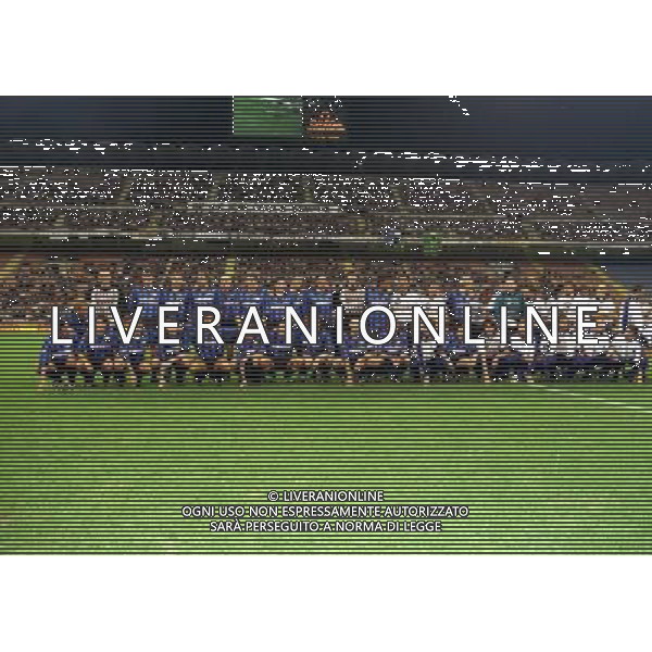 1999 ADDIO AL CALCIO DI GIUSEPPE BERGOMI NELLA FOTO GIUSEPPE BERGOMI CON GLI EX COMPAGNI DI SQUADRA AG ALDO LIVERANI SAS