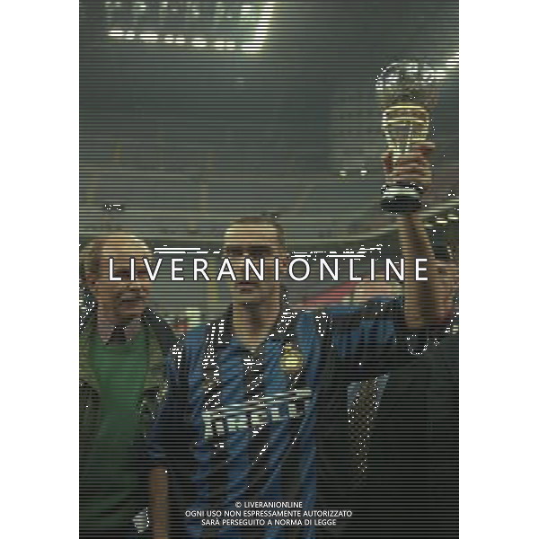 1999 ADDIO AL CALCIO DI GIUSEPPE BERGOMI NELLA FOTO GIUSEPPE BERGOMI AG ALDO LIVERANI SAS