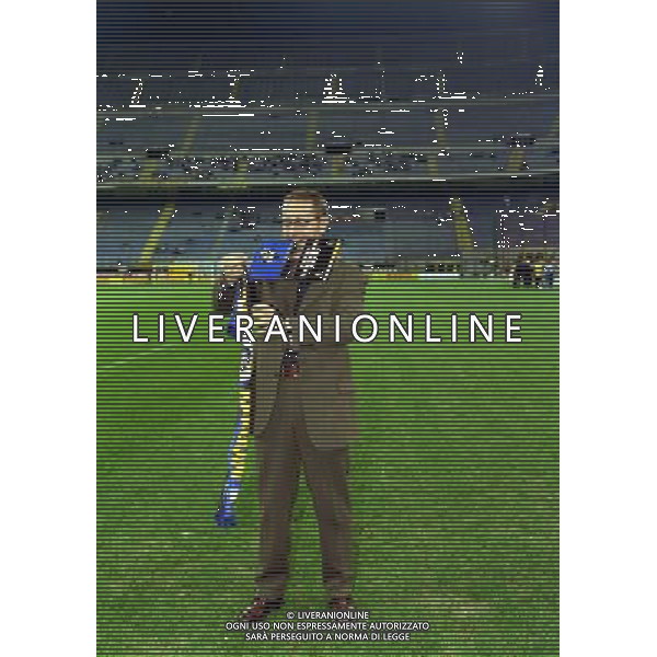 1999 ADDIO AL CALCIO DI GIUSEPPE BERGOMI NELLA FOTO PAOLO BONOLIS AG ALDO LIVERANI SAS