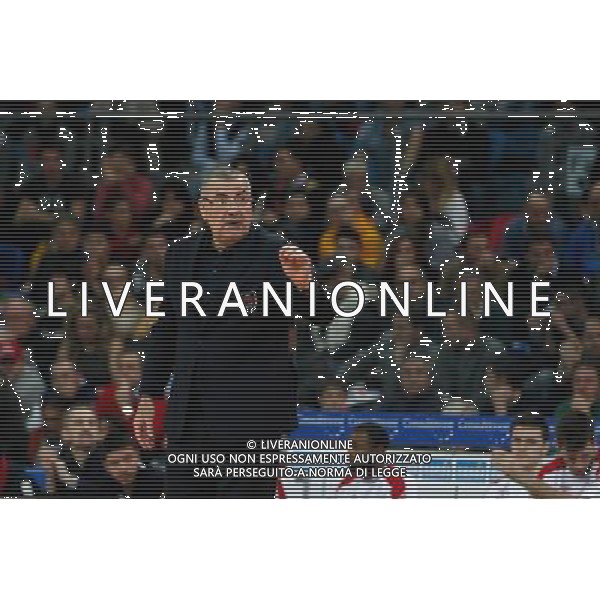 Lega Basket serie A, 13» giornata, Consultinvest Pesaro vs EA7 Emporio Armani Milano, 23/12/2015, nella foto: IL COACH REPESA JASMIN, PREOCCUPATO, ©CLAUDIO ZAMAGNI/AGENZIA ALDO LIVERANI S.A.S.