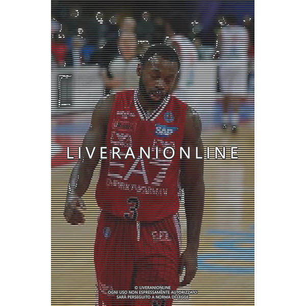 Lega Basket serie A, 13» giornata, Consultinvest Pesaro vs EA7 Emporio Armani Milano, 23/12/2015, nella foto: OLIVER LAFAYETTE, STANCO, ©CLAUDIO ZAMAGNI/AGENZIA ALDO LIVERANI S.A.S.