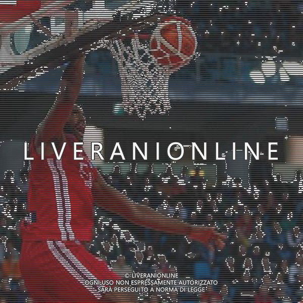 Lega Basket serie A, 13» giornata, Consultinvest Pesaro vs EA7 Emporio Armani Milano, 23/12/2015, nella foto: ©CLAUDIO ZAMAGNI/AGENZIA ALDO LIVERANI S.A.S.