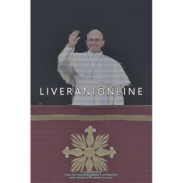Benedizione \'Urbi et Orbi\' 25.12.2015 Citta\' del Vaticano - nella foto: Papa Francesco /Ph. Corradetti - AG. Aldo Liverani