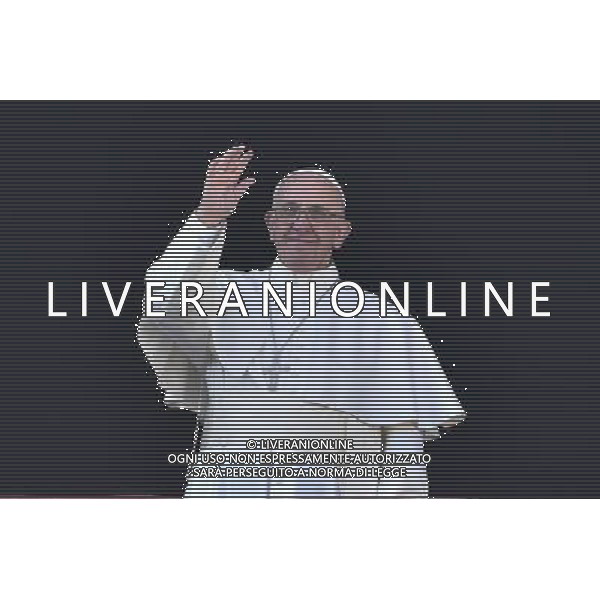 Benedizione \'Urbi et Orbi\' 25.12.2015 Citta\' del Vaticano - nella foto: Papa Francesco /Ph. Corradetti - AG. Aldo Liverani