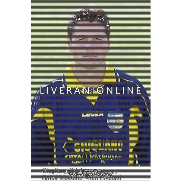 GIUGLIANO CALCIO NELLA FOTO GOBBI MASSIMO AG ALDO LIVERANI SAS