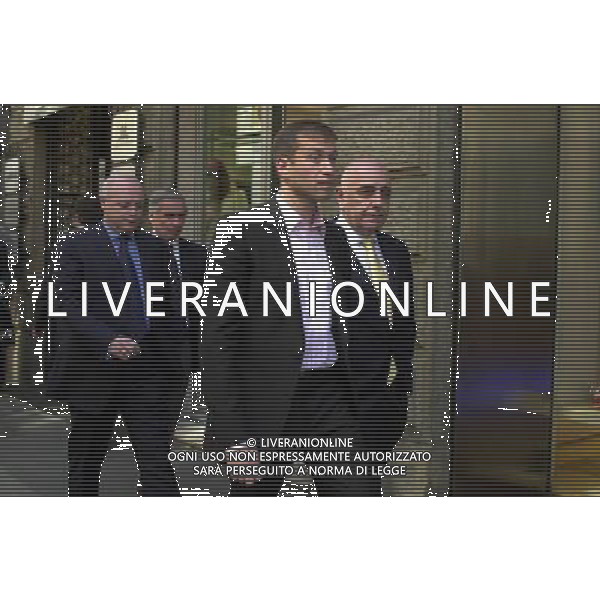 MILANO,27-05-04 DFP/FOTO GIORGIO RAVEZZANI NELLA FOTO ROMAN ABRAMOVIC CON ADRIANO GALLIANI AG ALDO LIVERANI SAS