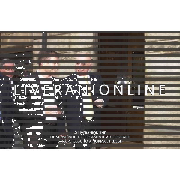 MILANO,27-05-04 DFP/FOTO GIORGIO RAVEZZANI NELLA FOTO ROMAN ABRAMOVIC CON ADRIANO GALLIANI AG ALDO LIVERANI SAS