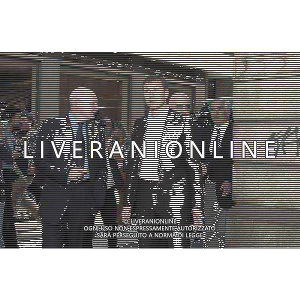 MILANO,27-05-04 DFP/FOTO GIORGIO RAVEZZANI NELLA FOTO ROMAN ABRAMOVIC CON ADRIANO GALLIANI AG ALDO LIVERANI SAS