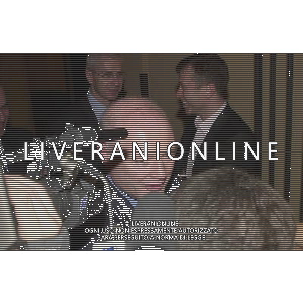 MILANO,27-05-04 DFP/FOTO GIORGIO RAVEZZANI NELLA FOTO ROMAN ABRAMOVIC CON ADRIANO GALLIANI AG ALDO LIVERANI SAS