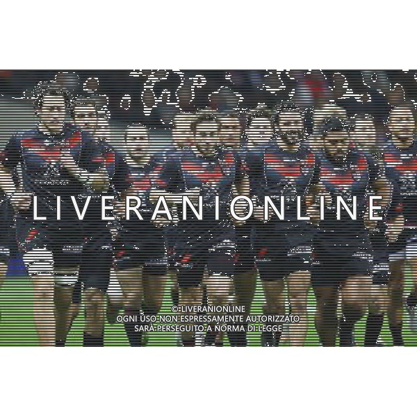 Clement Poitrenaud / Maxime Medard - 27.12.2015 - Toulouse / Toulon - 11e journee Top 14 Photo : Manuel Blondeau / Icon Sport AG ALDO LIVERANI SAS ONLY ITALY