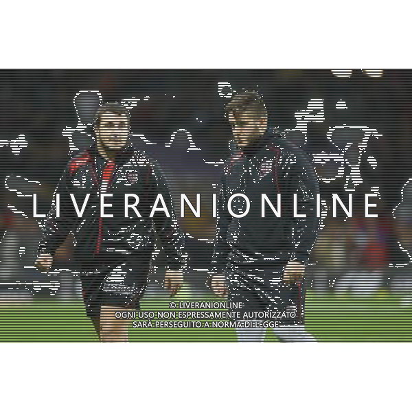 Cyril Baille / Dorian Aldegheri - 27.12.2015 - Toulouse / Toulon - 11e journee Top 14 Photo : Manuel Blondeau / Icon Sport AG ALDO LIVERANI SAS ONLY ITALY