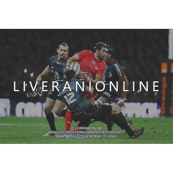 Maxime Mermoz - 27.12.2015 - Toulouse / Toulon - 11e journee Top 14 Photo : Manuel Blondeau / Icon Sport AG ALDO LIVERANI SAS ONLY ITALY