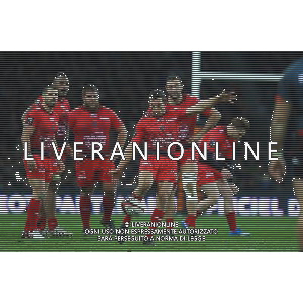 Thomas Taylor - 27.12.2015 - Toulouse / Toulon - 11e journee Top 14 Photo : Manuel Blondeau / Icon Sport AG ALDO LIVERANI SAS ONLY ITALY