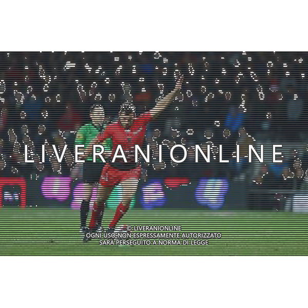 Thomas Taylor - 27.12.2015 - Toulouse / Toulon - 11e journee Top 14 Photo : Manuel Blondeau / Icon Sport AG ALDO LIVERANI SAS ONLY ITALY