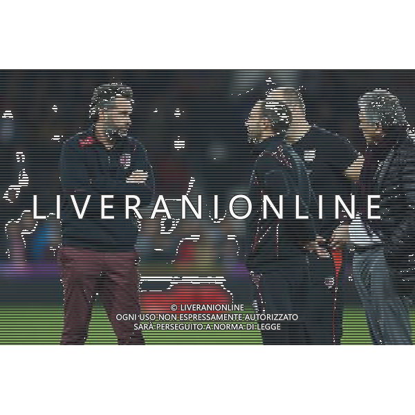 Ugo Mola / Rene Bouscatel / William Servat / Jean Baptiste Elissalde - 27.12.2015 - Toulouse / Toulon - 11e journee Top 14 Photo : Manuel Blondeau / Icon Sport AG ALDO LIVERANI SAS ONLY ITALY