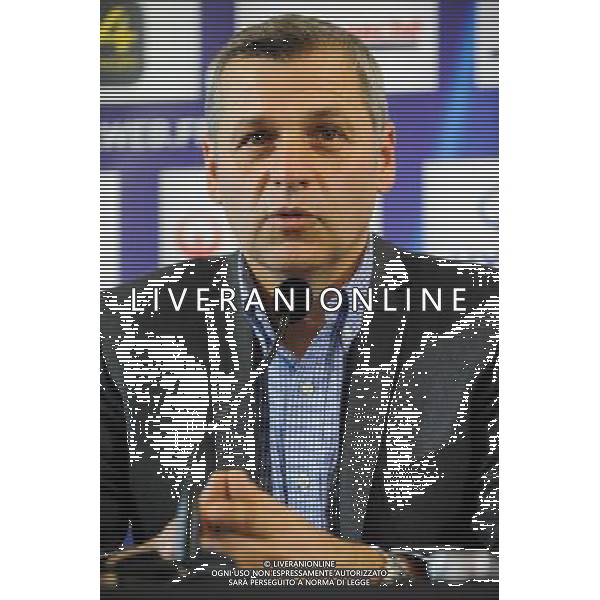 Bruno GENESIO - 28.12.2015 - Conference de presse de Lyon - Nouvel entraineur Photo : Jean Paul Thomas / Icon Sport AG ALDO LIVERANI SAS *** Local Caption ***