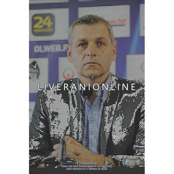 Bruno GENESIO - 28.12.2015 - Conference de presse de Lyon - Nouvel entraineur Photo : Jean Paul Thomas / Icon Sport AG ALDO LIVERANI SAS *** Local Caption ***