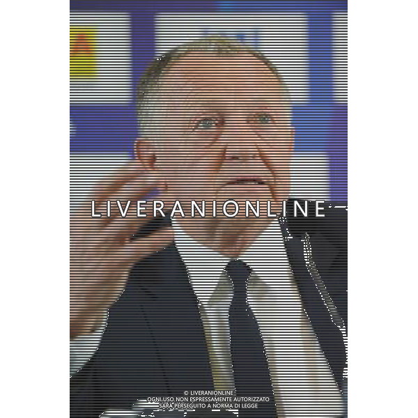 Jean Michel AULAS - 28.12.2015 - Conference de presse de Lyon - Nouvel entraineur Photo : Jean Paul Thomas / Icon Sport AG ALDO LIVERANI SAS