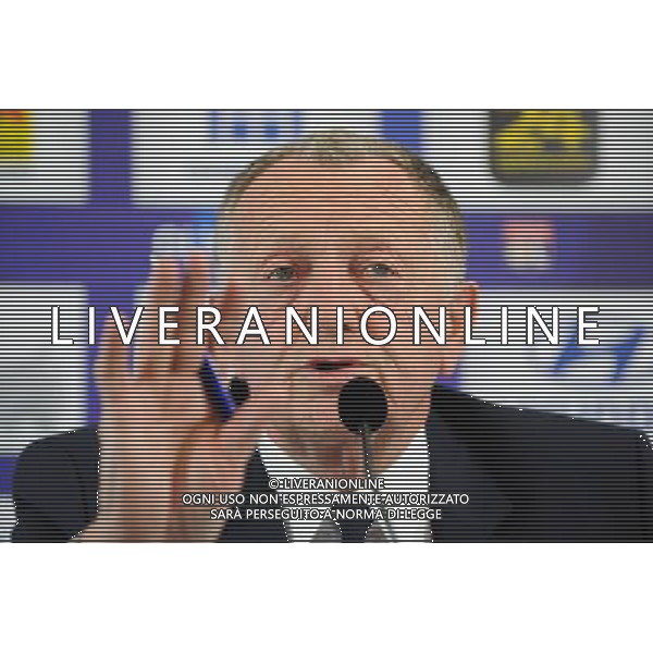 Jean Michel AULAS - 28.12.2015 - Conference de presse de Lyon - Nouvel entraineur Photo : Jean Paul Thomas / Icon Sport AG ALDO LIVERANI SAS