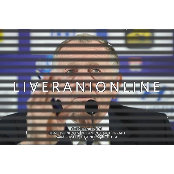 Jean Michel AULAS - 28.12.2015 - Conference de presse de Lyon - Nouvel entraineur Photo : Jean Paul Thomas / Icon Sport AG ALDO LIVERANI SAS