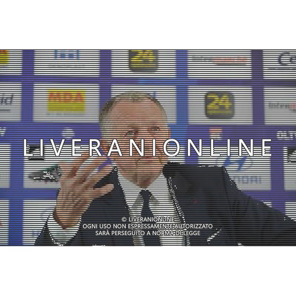 Jean Michel AULAS - 28.12.2015 - Conference de presse de Lyon - Nouvel entraineur Photo : Jean Paul Thomas / Icon Sport AG ALDO LIVERANI SAS