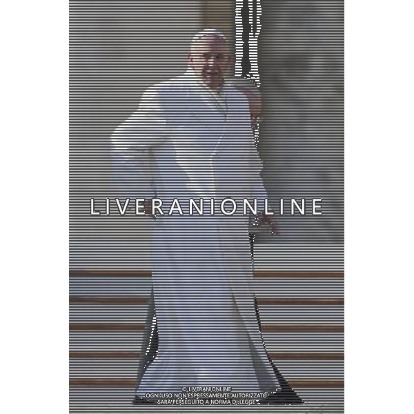Udienza generale del Mercoledi\' 30.12. 2015 - Cittˆ del Vaticano - Piazza San Pietro - nella foto: Papa Francesco /Ph. Corradetti - ag. Aldo Liverani