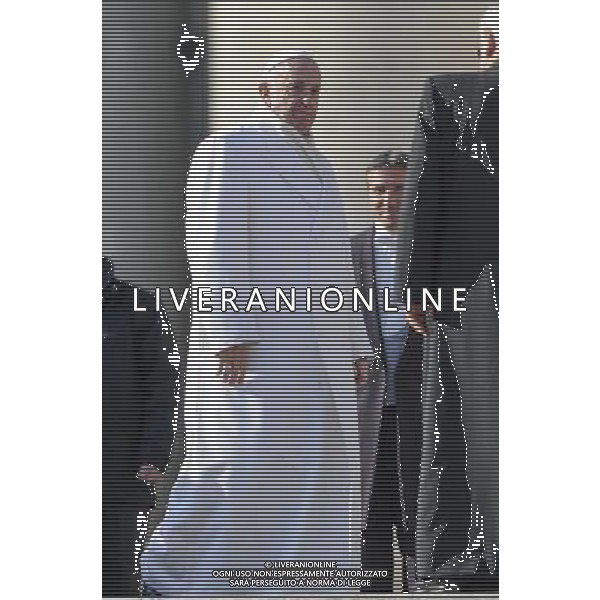 Udienza generale del Mercoledi\' 30.12. 2015 - Cittˆ del Vaticano - Piazza San Pietro - nella foto: Papa Francesco /Ph. Corradetti - ag. Aldo Liverani