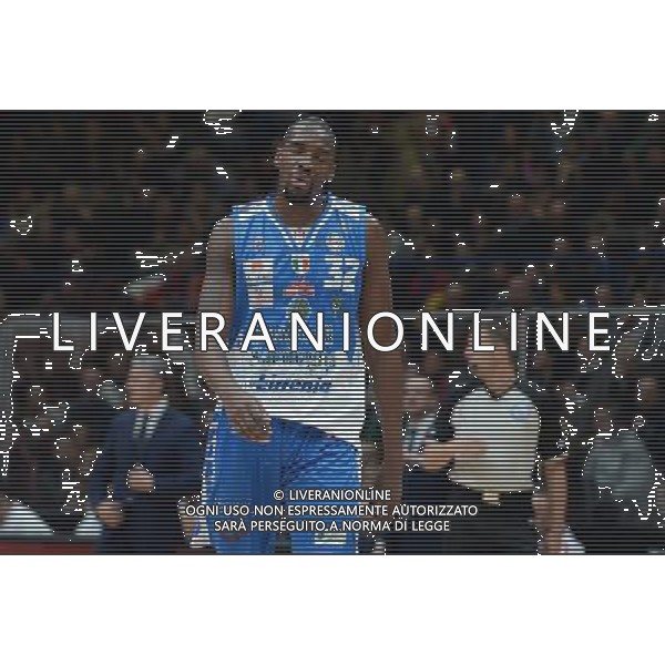 Beko Lega Basket Serie A 2015/2016 Giornata 15 Milano - 02.01.2016 EA7 Emporio Armani Milano-Banco di Sardegna Sassari Nella Foto:delusione varnado /Ph.Vitez-Ag. Aldo Liverani