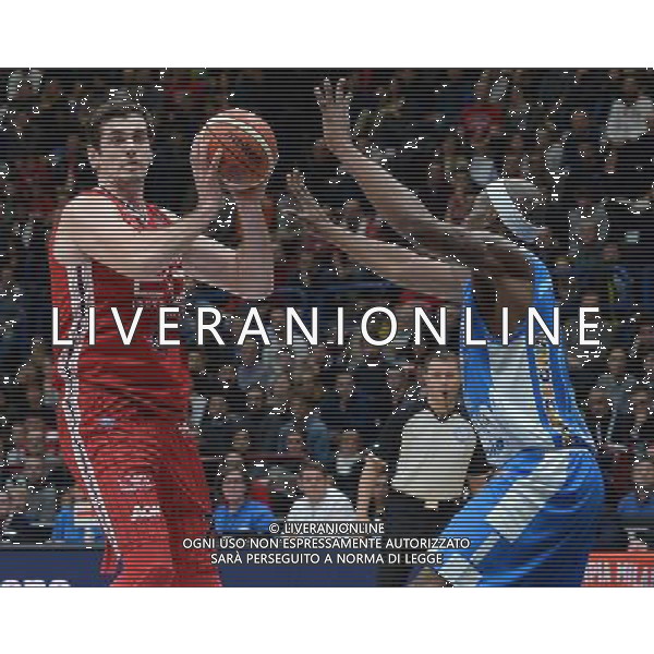 Beko Lega Basket Serie A 2015/2016 Giornata 15 Milano - 02.01.2016 EA7 Emporio Armani Milano-Banco di Sardegna Sassari Nella Foto:Barac Stanko /Ph.Vitez-Ag. Aldo Liverani