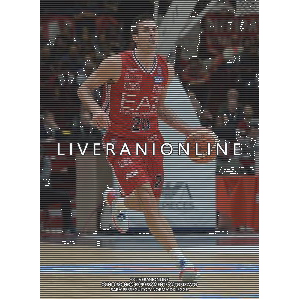 Beko Lega Basket Serie A 2015/2016 Giornata 15 Milano - 02.01.2016 EA7 Emporio Armani Milano-Banco di Sardegna Sassari Nella Foto:Cinciarini Andrea /Ph.Vitez-Ag. Aldo Liverani
