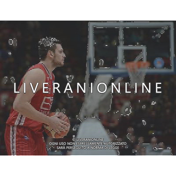 Beko Lega Basket Serie A 2015/2016 Giornata 15 Milano - 02.01.2016 EA7 Emporio Armani Milano-Banco di Sardegna Sassari Nella Foto:Gentile Alessandro /Ph.Vitez-Ag. Aldo Liverani