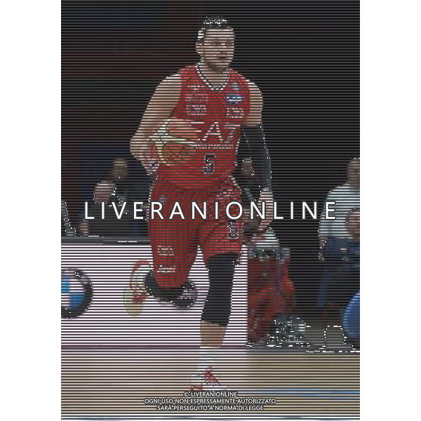 Beko Lega Basket Serie A 2015/2016 Giornata 15 Milano - 02.01.2016 EA7 Emporio Armani Milano-Banco di Sardegna Sassari Nella Foto:Gentile Alessandro /Ph.Vitez-Ag. Aldo Liverani