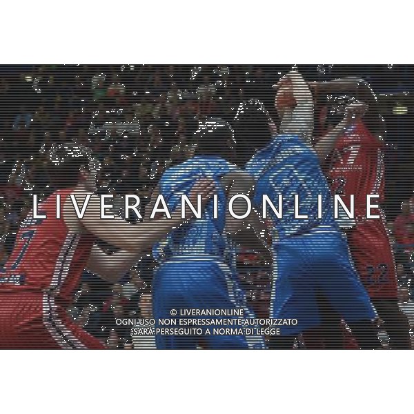 Beko Lega Basket Serie A 2015/2016 Giornata 15 Milano - 02.01.2016 EA7 Emporio Armani Milano-Banco di Sardegna Sassari Nella Foto:Jenkins Charles-Alexander Joe /Ph.Vitez-Ag. Aldo Liverani