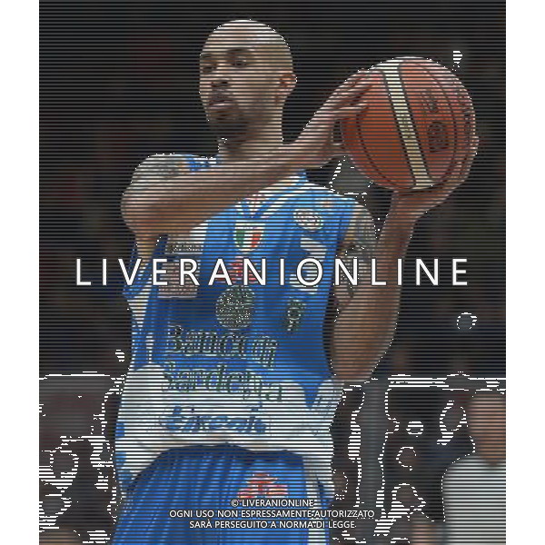 Beko Lega Basket Serie A 2015/2016 Giornata 15 Milano - 02.01.2016 EA7 Emporio Armani Milano-Banco di Sardegna Sassari Nella Foto:Logan David /Ph.Vitez-Ag. Aldo Liverani
